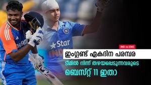   IND vs ENG: സഞ്ജു നയിക്കും, ഓപ്പണറായി പൃഥ്വി! ഏകദിനത്തില്‍ ഒഴിവാക്കപ്പെടുന്നവരുടെ ബെസ്റ്റ് 11