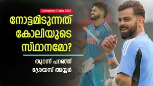   Champions Trophy: ഏത് ബാറ്റിങ് പൊസിഷനാണ് ഇഷ്ടം? മൂന്നാം നമ്പറല്ല! തുറന്ന് പറഞ്ഞ് ശ്രേയസ്