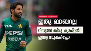 Champions Trophy: റിസ്വാന്‍ വേറെ ലെവല്‍ ക്യാപ്റ്റന്‍!! കിവികള്‍ ഞെട്ടി, ഇന്ത്യക്കു പണി കിട്ടുമോ?