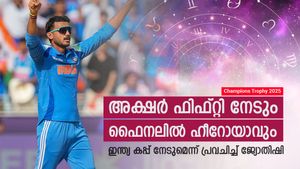   ചാമ്പ്യന്‍സ് ട്രോഫി: രോഹിത്തിന് ശുക്രദശ, കപ്പുറപ്പ്; ഫൈനലില്‍ ഹീറോ അക്ഷര്‍; പ്രവചനം ഇതാ