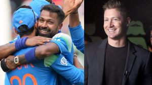   ചാമ്പ്യന്‍സ് ട്രോഫി: കപ്പ് ഇന്ത്യക്ക്, ഓസീസിനെ 1 റണ്‍സിന് തോല്‍പ്പിക്കും; പ്രവചിച്ച് ക്ലാര്‍ക്ക്