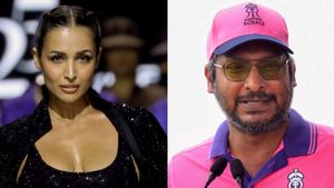   IPL 2025: മലൈക അറോറയും സംഗക്കാരയും പ്രണയത്തിലോ? എപ്പോഴും ഒരുമിച്ച്! ചിത്രങ്ങള്‍ വൈറല്‍