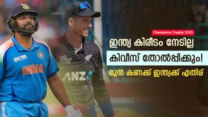   ചാമ്പ്യന്‍സ് ട്രോഫി: ഇന്ത്യയുടെ മോഹം നടക്കില്ല, കപ്പ് കിവീസ് തൂക്കും; മുന്‍ കണക്കുകളിതാ