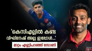 'വിഘ്‌നേഷിന്റെ ബൗളിംഗ് രീതി അസാധാരണം'; കാരണം വെളിപ്പെടുത്തി മുൻ കേരള താരം, 'കൂടുതൽ മൂർച്ചയുള്ളതായി..'