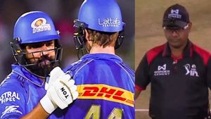   IPL 2025: സമയം കഴിഞ്ഞു, എന്നിട്ടും രോഹിത് റിവ്യൂ എടുത്തു! കൂട്ടുനിന്ന് അംപയറുംl വിമര്‍ശനം