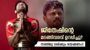 ഒരു മാസം, 2 ട്രോഫി!! ഇത്തവണ ക്യാപ്റ്റനും; സഞ്ജുവിന്റെ സീറ്റ് ജിതേഷെടുക്കും? 