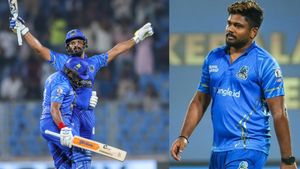 അവസാന ബോള്‍ ജയം, ആരായാലും ആവേശം 'അണപൊട്ടും'!! സഞ്ജു ചെയ്തത് കണ്ടോ? വീഡിയോ വൈറല്‍