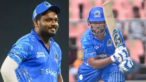 സെഞ്ച്വറി കൊണ്ടും സഞ്ജു ഹാപ്പിയല്ല!! ലക്ഷ്യം ആ റെക്കോര്‍ഡ്? തെളിവ് പുറത്ത്, വീഡിയോ