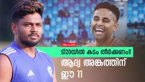 IND vs AUS: സൂപ്പര്‍ ഫിനിഷറില്ല!! കുല്‍ദീപും ഔട്ട്, സഞ്ജു അതേ റോളില്‍; ഒന്നാമങ്കത്തിലെ 11