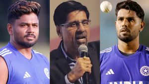 സഞ്ജുവിനെ പുറത്താക്കാന്‍ എപ്പോഴും ഓരോ കാരണം!!! സീറ്റുറപ്പ് റാണയ്ക്കു മാത്രം; ശ്രീകാന്ത് കലിപ്പില്‍