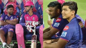 സെഞ്ച്വറിക്കു കാരണം സഞ്ജു!! ആ സമ്മാനം ഇപ്പോഴും ഒപ്പം, വൈഭവ് പറയുന്നു; വീഡിയോ