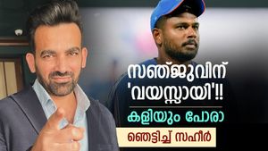 3 സെഞ്ച്വറിയല്ലാതെ സഞ്ജുവിന് ടി20യില്‍ എന്തുണ്ട്? വയസ്സായി!! ഗില്ലിനെ വളര്‍ത്തൂയെന്നു സഹീര്‍