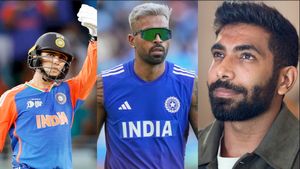 ബുംറയും സഞ്ജുവുമില്ല!! അഭി- നിസങ്ക ഓപ്പണിങ്, 4 ഇന്ത്യക്കാര്‍; 2025ലെ ലോക ടി20 11