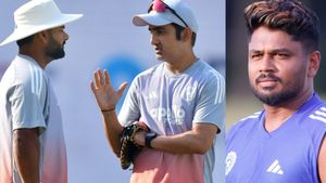 റിഷഭും ഗംഭീറും തമ്മിലടി!! തുടക്കമിട്ടത് ആ സംഭവം, കോളടിച്ചത് സഞ്ജുവിനല്ല; അറിയാം