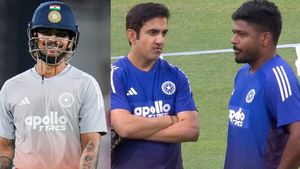 IND vs NZ: സഞ്ജുവിനെ രക്ഷിക്കാന്‍ ഗംഭീര്‍!! ഇഷാനെ ഒതുക്കും? പ്ലാനിങ്ങനെ, വമ്പന്‍ സൂചന