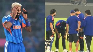 T20 WC 2026: ഹാർദികിന്റെ ഷോട്ട് കൊണ്ടത് ദേഹത്ത്, സൂപ്പർ 8ന് മുമ്പ് തലവേദനയായി സ്റ്റാർ പേസറുടെ പരിക്ക്!