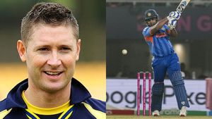 T20 WC 2026: സ്ക്വാഡിൽ പോലും ഉണ്ടാവില്ലെന്ന് കരുതിയവൻ ഇന്ന് രക്ഷകൻ! സഞ്ജുവിനെ പുകഴ്ത്തി ക്ലാർക്ക്