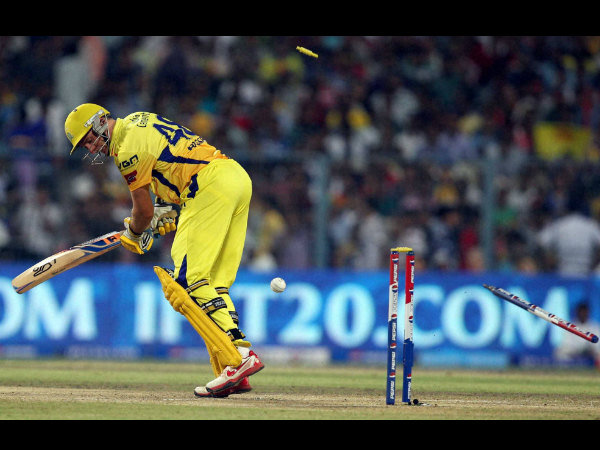 ഐ പി എല്‍ ആറാം സീസണിന്റെ ഫൈനലില്‍ നിന്നും