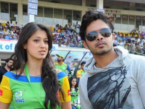 ശ്രീശാന്ത് ലക്ഷ്മി റായ് 