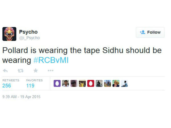 സിദ്ദുവിന് കൊടുക്കാമായിരുന്നു