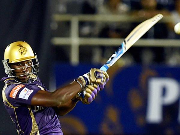 റസ്സല്‍ അടിച്ചുനോക്കി