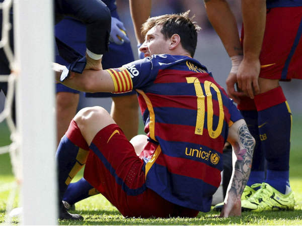 Messi Injury Messi Injury