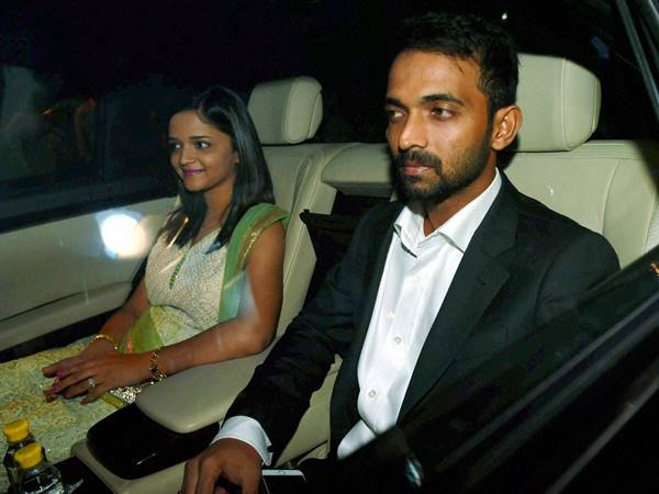 രഹാനെ കുടുംബസ്ഥന്‍