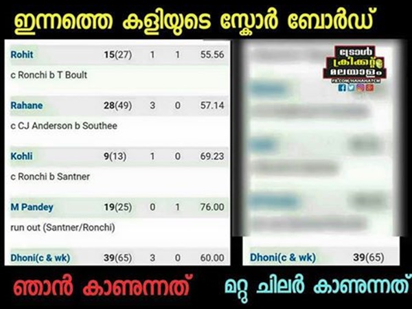 സ്‌കോര്‍ ബോര്‍ഡ്