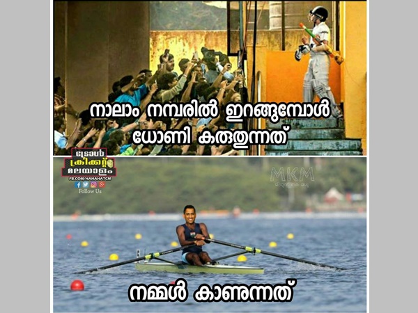 നാലാം നമ്പറില് ധോണി നാലാം നമ്പറില് ധോണി