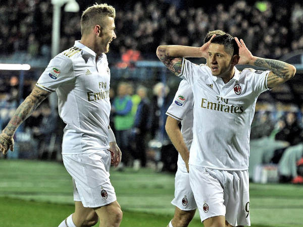 മിലാന്‍ അഞ്ചാം സ്ഥാനത്ത്..