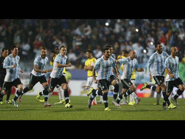 അഞ്ചാം സ്ഥാനത്ത് അര്‍ജന്റീന..