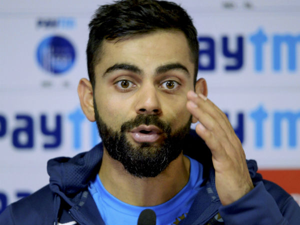 കോലിയുടെ മറുപടി