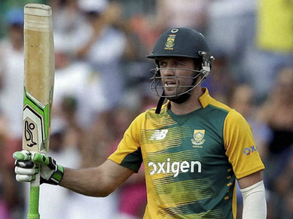 ഡിവില്ലിയേഴ്‌സിന്റെ വരവ്