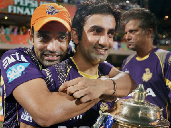 റോബിന്‍ ഉത്തപ്പ-ഗൗതം ഗംഭീര്‍ (കൊല്‍ക്കത്ത)