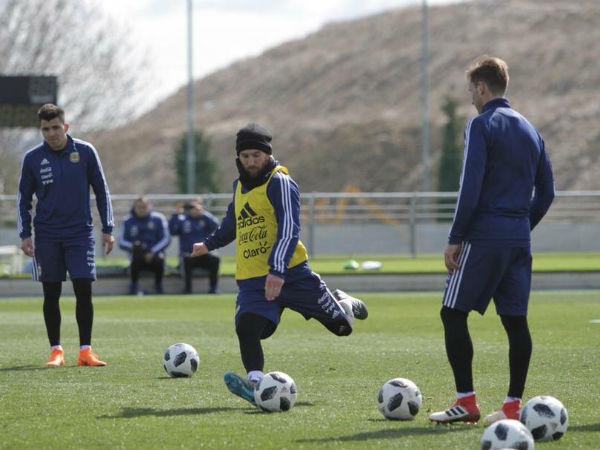 ആത്മവിശ്വാസത്തോടെ അര്‍ജന്റീന