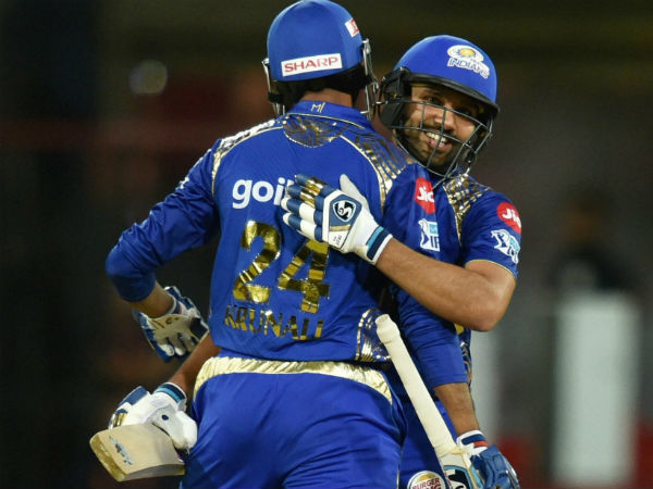 വഴിത്തിരിവായത് രോഹിത്-ക്രുനാല്‍ കൂട്ടുകെട്ട്