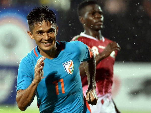 കിര്‍ഗിസ്താനെതിരേ ചരിത്രം കുറിച്ച ഗോള്‍ (ജൂണ്‍ 13, 2017)