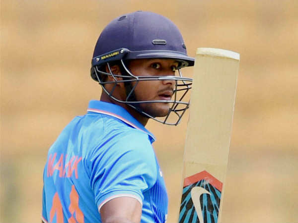 മയാങ്കിന്റെ തുടര്‍ച്ചയായ രണ്ടാം സെഞ്ച്വറി