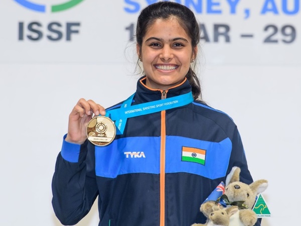 ഷൂട്ടിങ്ങില്‍ മനു ഭാക്കറും അനീഷ് ഭന്‍വാലയും ശ്രദ്ധാകേന്ദ്രം