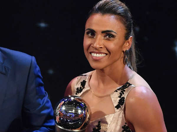 മാര്‍ത്ത മികച്ച വനിതാ താരം