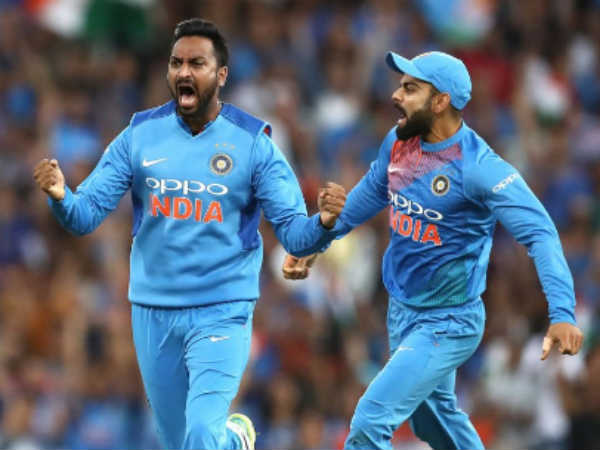 ക്രുനാലിന്റെ പ്രകടനം