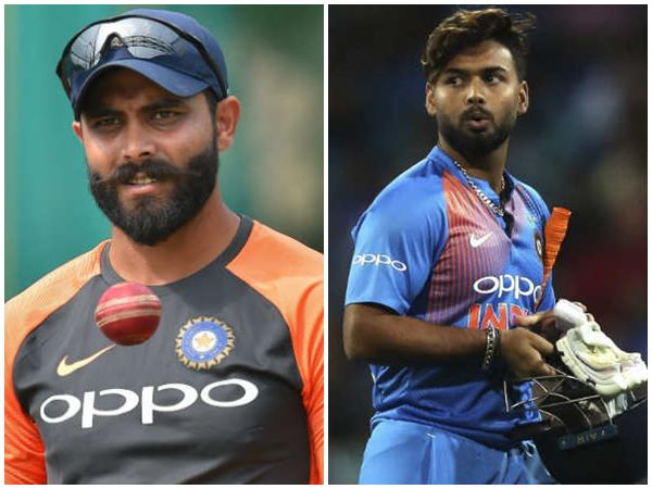 റിഷഭ് പന്തും രവീന്ദ്ര ജഡേജയുമില്ല റിഷഭ് പന്തും രവീന്ദ്ര ജഡേജയുമില്ല