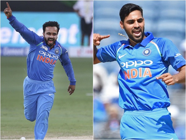 ജാദവും ഭുവനേശ്വര്‍ കുമാറും