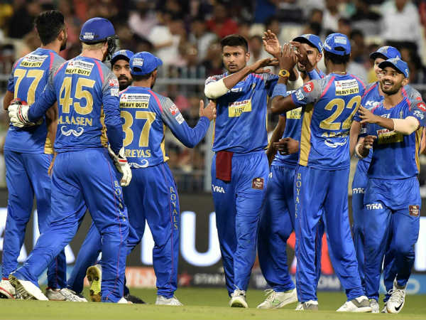 രാജസ്ഥാന് രണ്ട് ടൈകള്‍