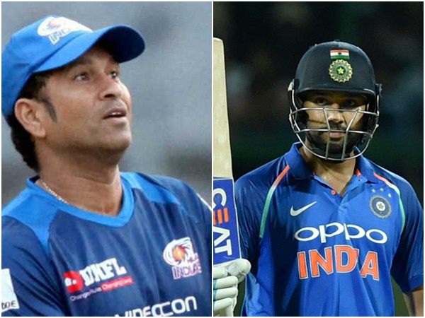 സച്ചിനും രോഹിത് ശര്മയും സച്ചിനും രോഹിത് ശര്മയും