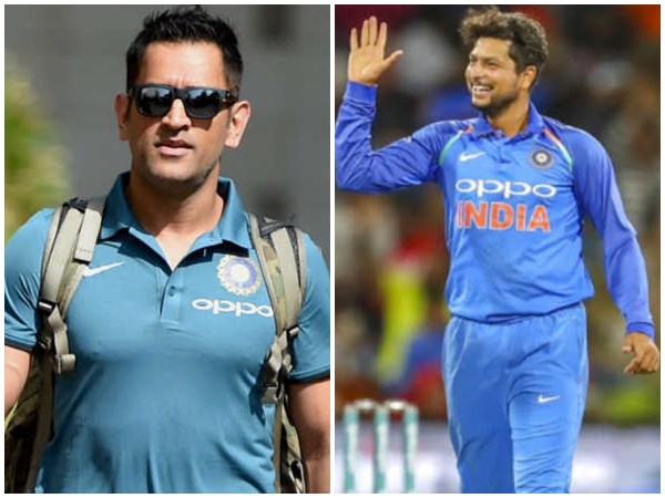 ധോണിയും കുല്ദീപും (ഇന്ത്യ) ധോണിയും കുല്ദീപും (ഇന്ത്യ)