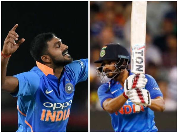 കേദാറിന് ബാറ്റിങിലും ശങ്കറിന് ബൗളിങിലും അവസരം