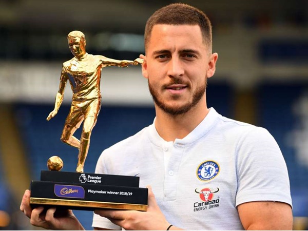 പ്ലേമേക്കര്‍ പുരസ്‌ക്കാരം ഹസാര്‍ഡിന്