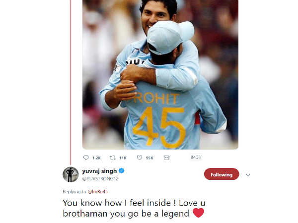 യുവിയുടെ മറുപടി