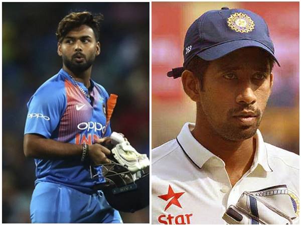 റിഷഭ് പന്ത്-വൃധിമാന്‍ സാഹ